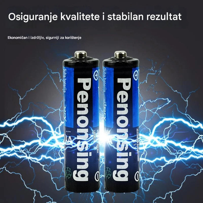 Super Long-lasting 7-size Battery Pack with Zinc-manganese Dry Cell for Remote Control and Electronic Scale