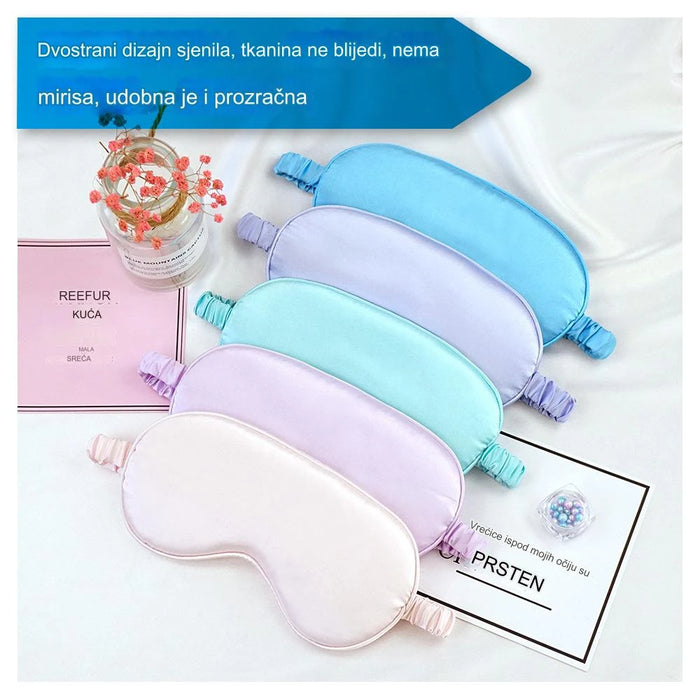 Luxury Sleep Mask with Breathable Fabric for Travel and Nap