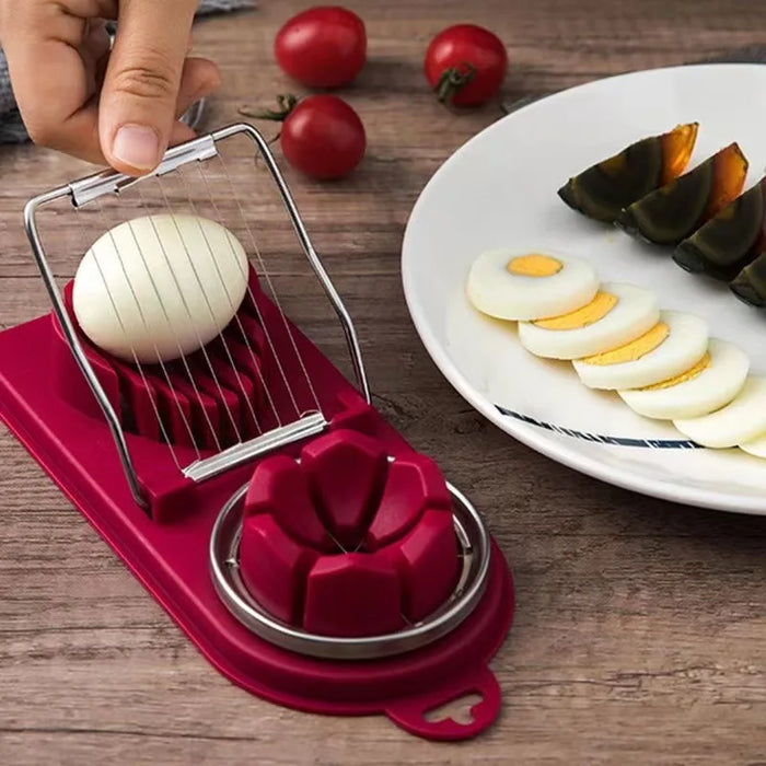 Home Stainless Steel Egg Slicer