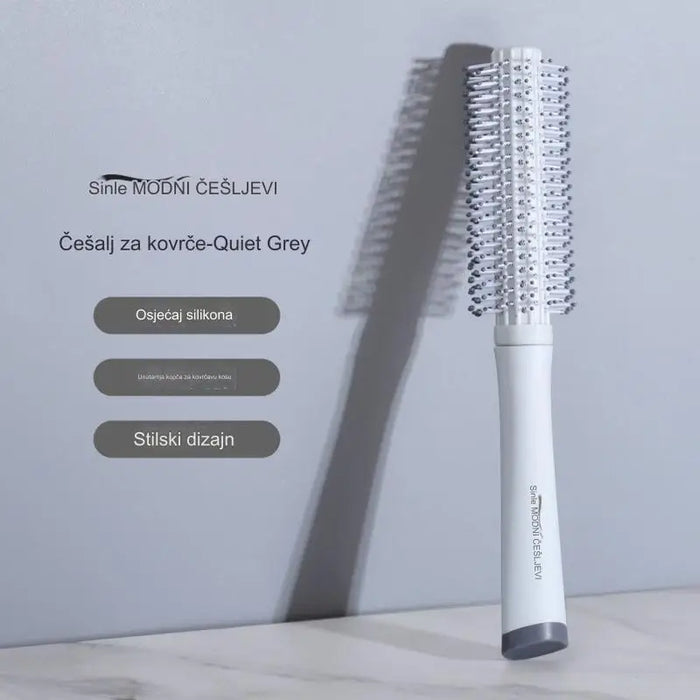 Scalp massage curved comb