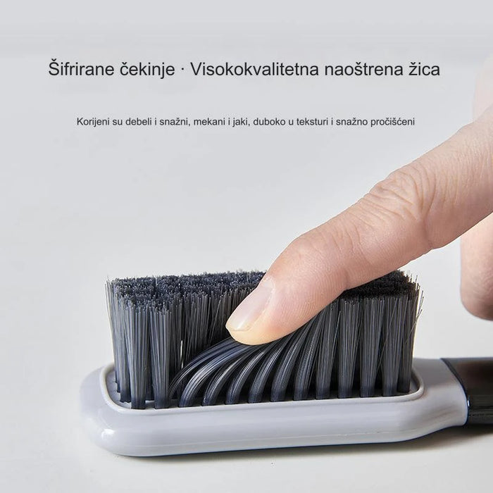 Multifunctional household shoe cleaning brush