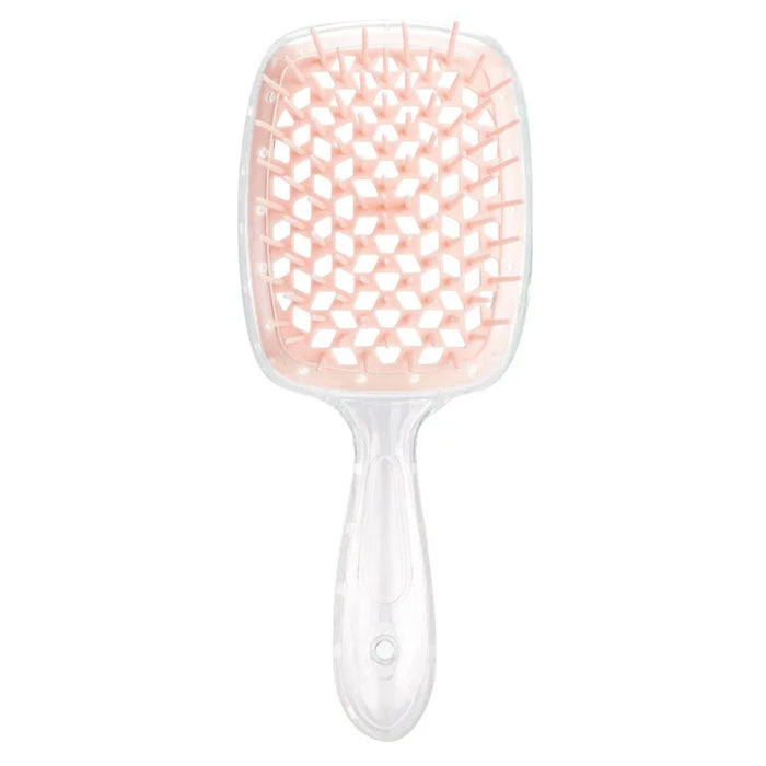 Wide Teeth Honeycomb Comb, Hollow Massage Comb for Wet and Dry Hair, Anti-static Round Comb for Home Use, Hair Combs