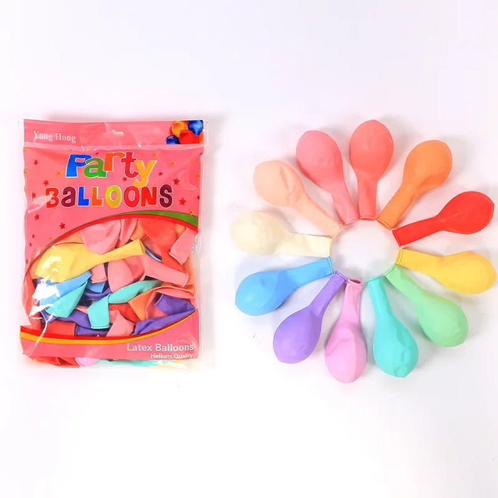 Gorgeous Macaron Balloons Party Decoration Kit with Latex Balloons for Birthday Wedding Event