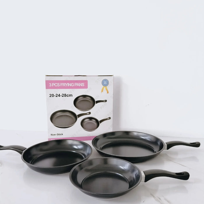 Premium non-stick iron and stainless steel pans