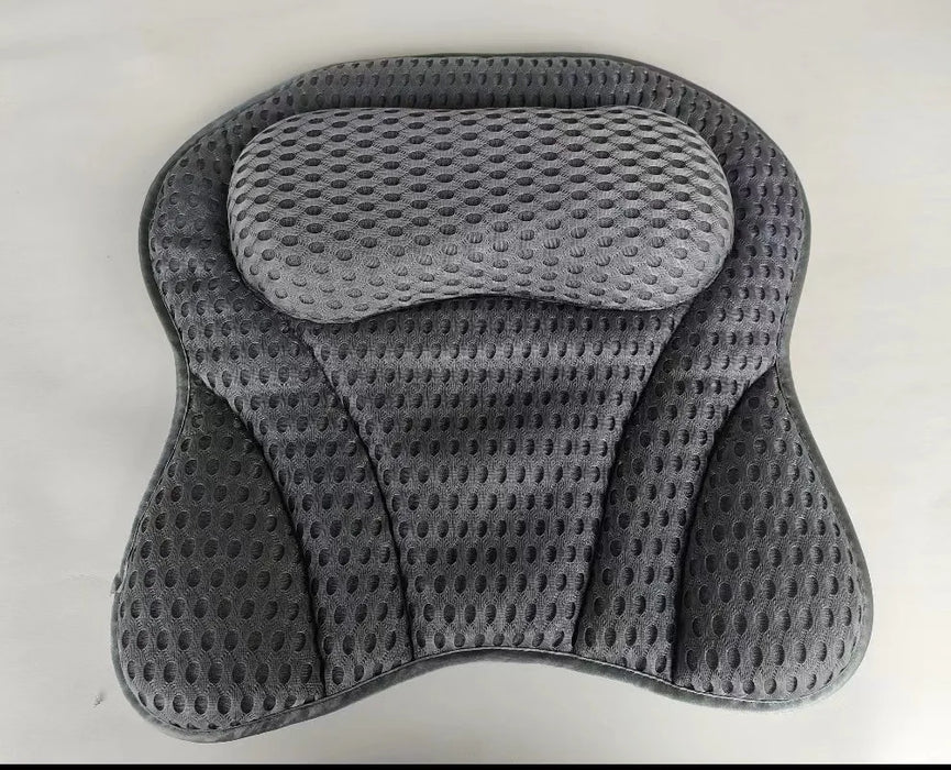 Machine Washable 3D Mesh Bath Pillow