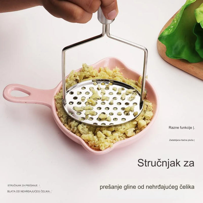 Potato masher Stainless steel Hand masher Kitchen tools