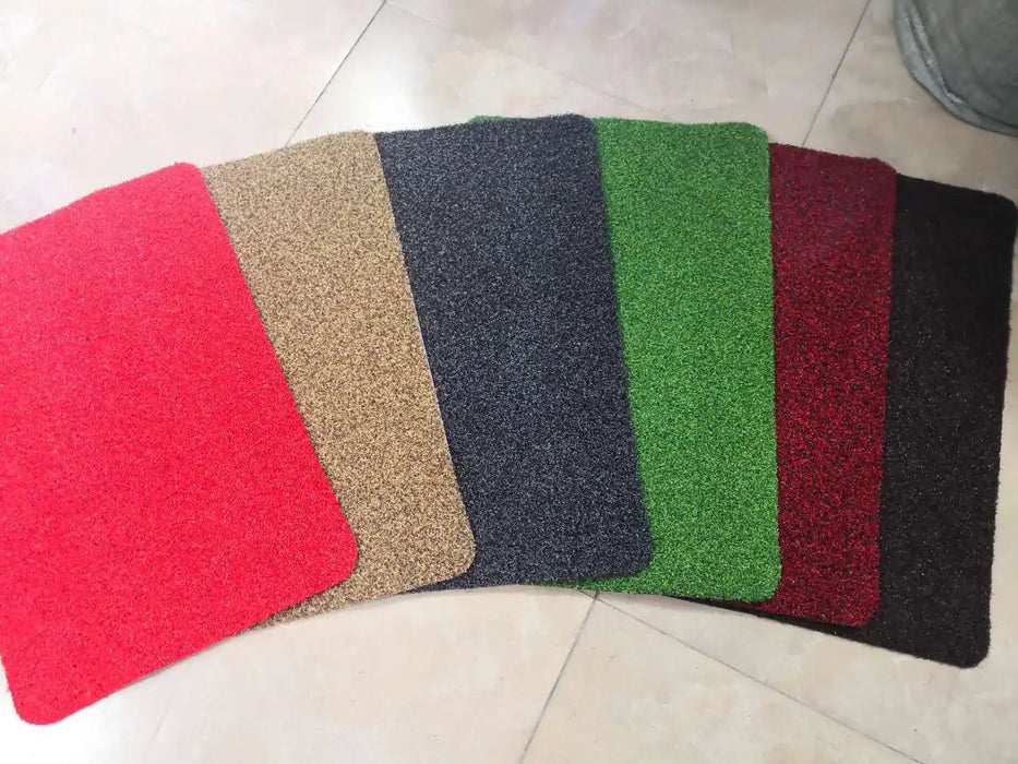 Hard grass door mats for scrubbing away dirt and grime from balconies or entrances