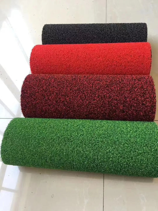 Hard grass door mats for scrubbing away dirt and grime from balconies or entrances