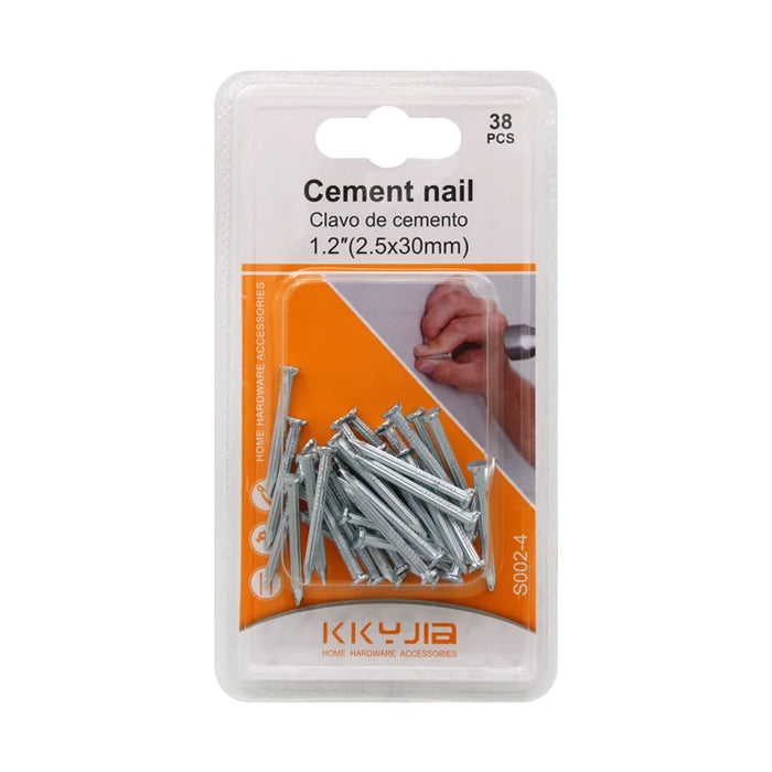 Industrial-grade concrete nails with high retention