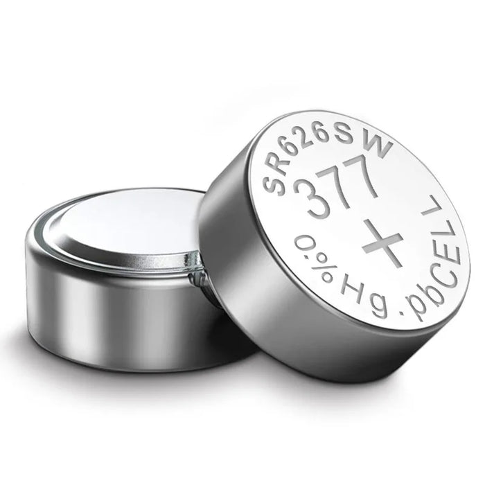 High Quality 1.55V Zinc Manganese Button Cell Batteries for Watch and Clock