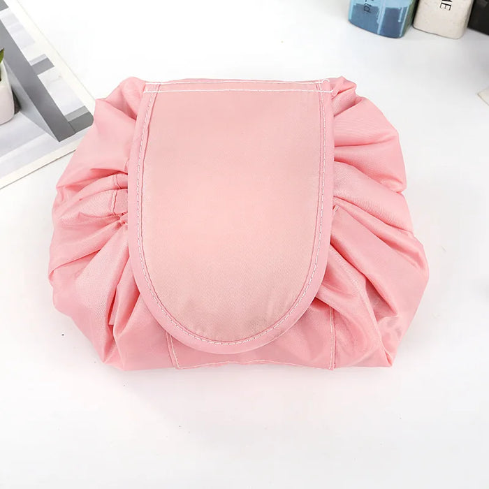 Creative Lazy Drawstring Cosmetic Bag Portable Storage Essentials Travel Helper