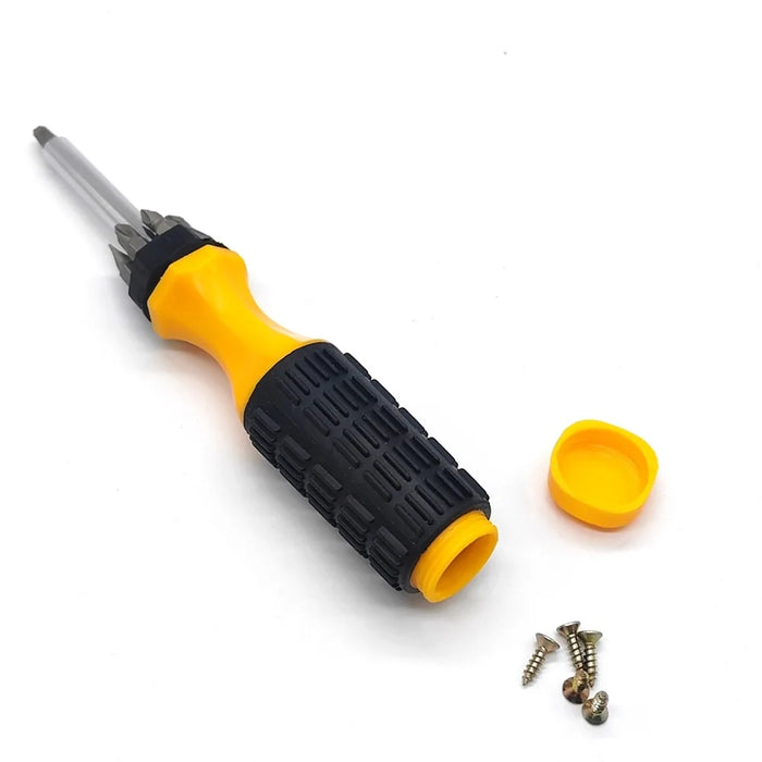 6-In-1 semi-immersion screwdriver set for DIY, machinery and home improvement