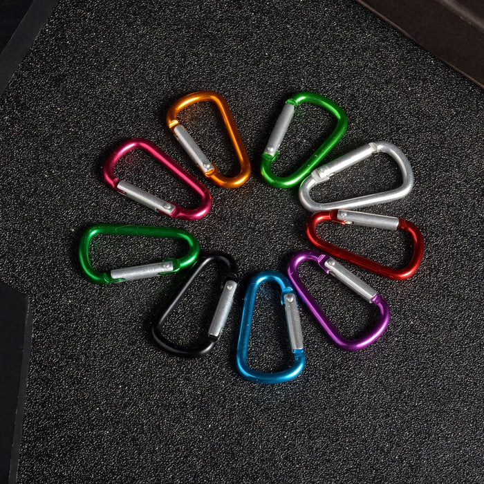 Multi-purpose aluminium clasp hooks for travel, camping and hiking backpacks