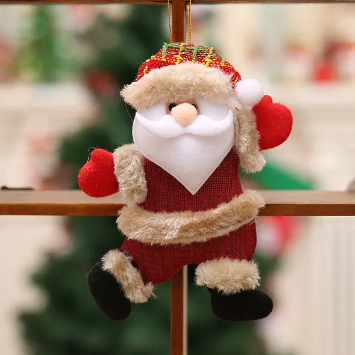 Christmas Ornament Set - Plush Toy Hanging Ornament