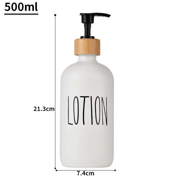 Separate bottle shampoo body wash bottle