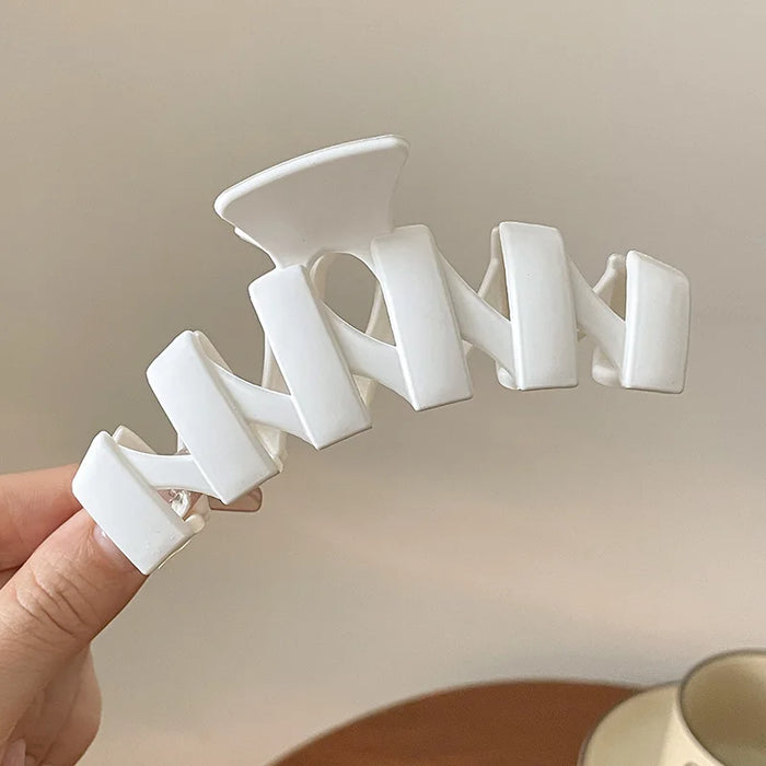 Acrylic Hair Clip for Women, Simple Summer Hair Accessory for Thick Hair