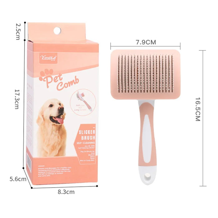 Professional pet grooming combs for dogs and cats