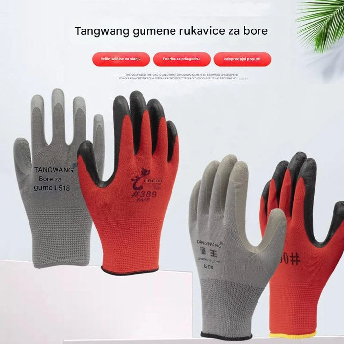 Durable garden gloves, durable, non-slip, breathable, comfortable, highly elastic, wrist-safe