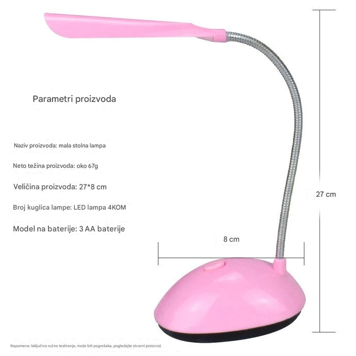 LED desk lamp, eye protection desk lamp for reading and dormitory study