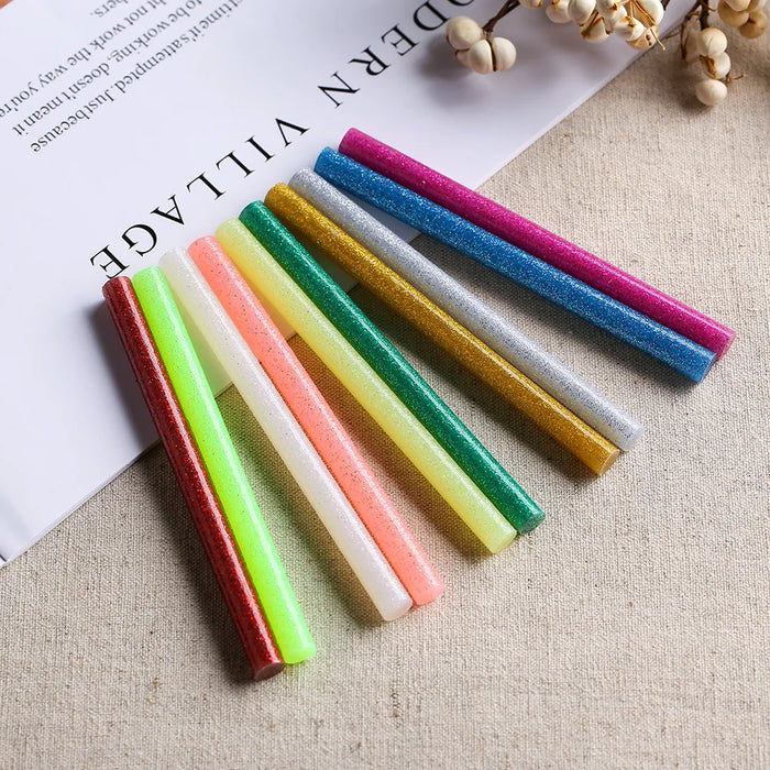 High Viscosity Colored Hot Melt Adhesive Sticks with Flash Strips