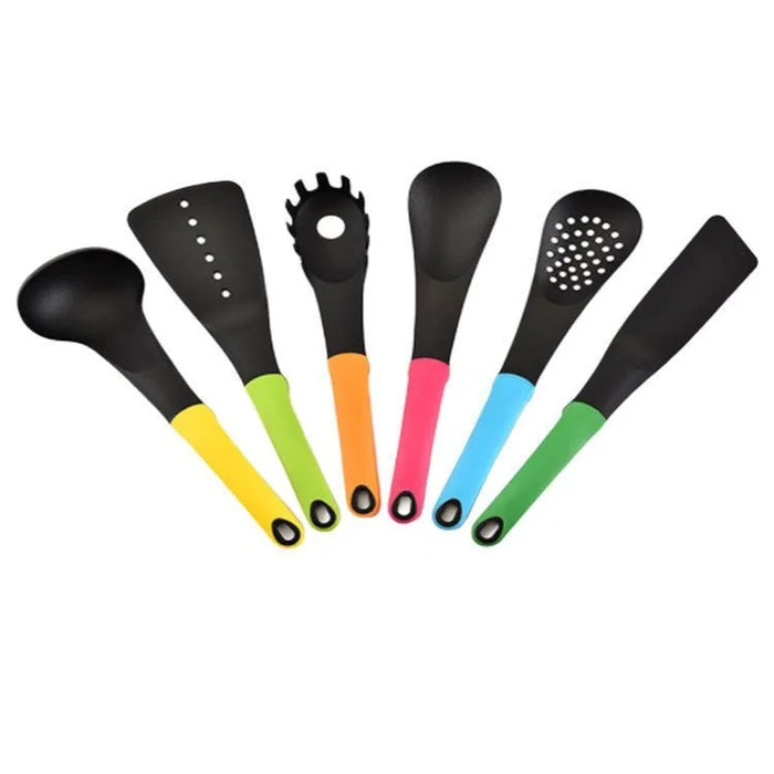 Color cooking tool set with