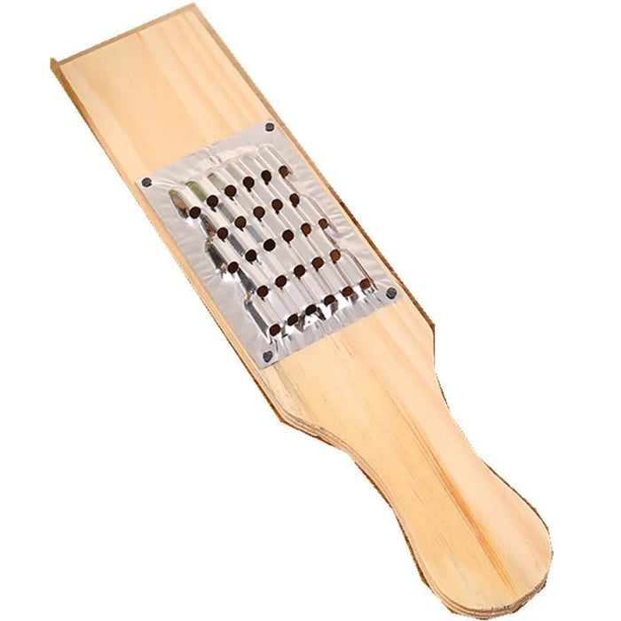 Solid Wood Material Multifunctional Radish Slicer, Potato Slicer, Cutting Board, and Vegetable Slicer