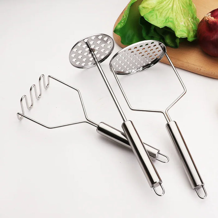 Potato masher Stainless steel Hand masher Kitchen tools