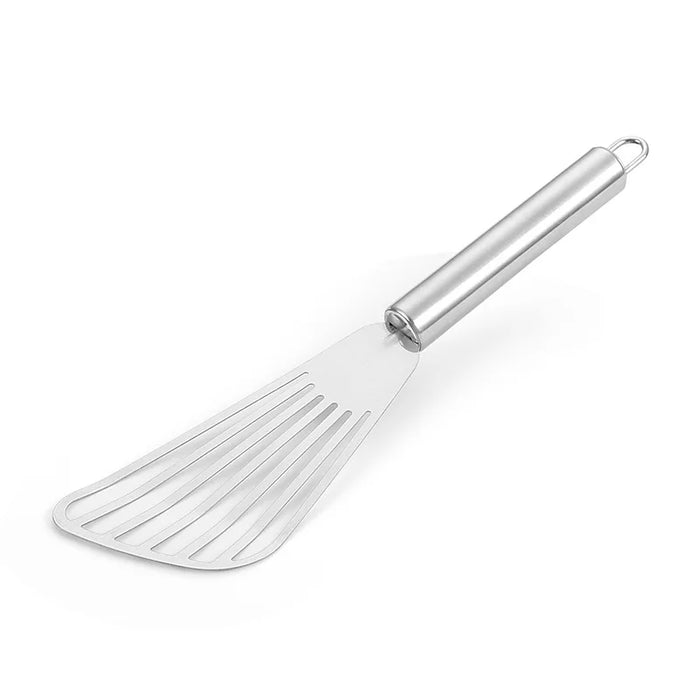 Newly Designed Stainless Steel Steak Turner - Perfect for Flipping Burgers, Steaks, Chicken and Fish