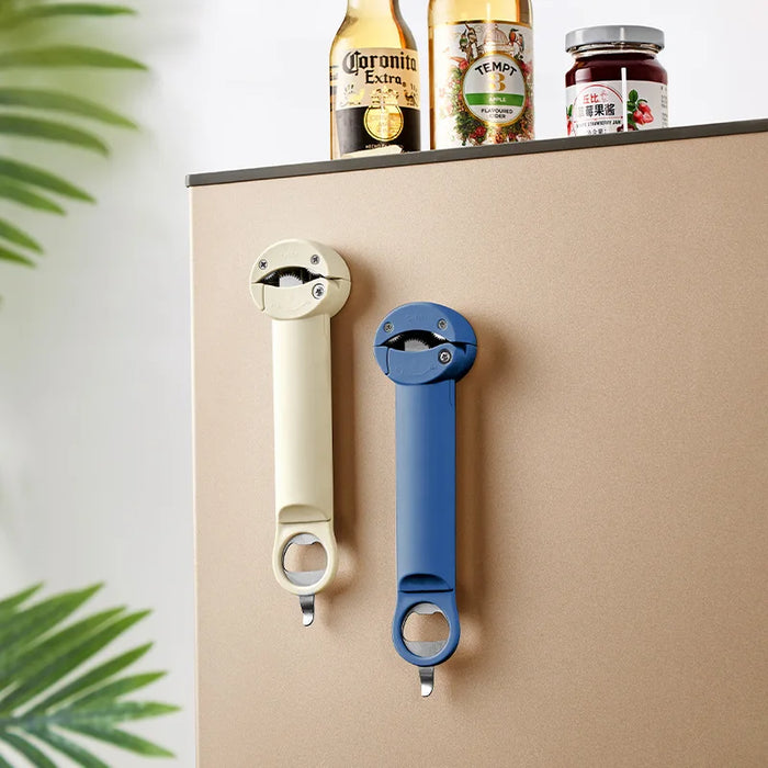 Creative multi-functional magnetic bottle opener, bottle opener, a must for food