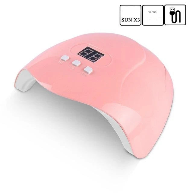 Professional USB LED Nail Lamp, Gel Polish Quick Drying Phototherapy Light