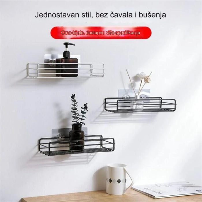 Multifunctional bathroom storage rack