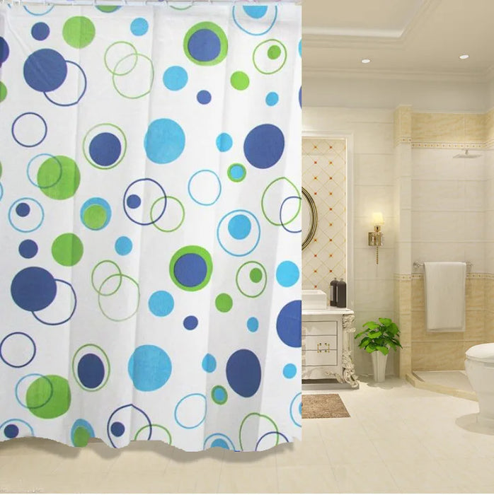 PEVA shower curtain for modern minimalist bathroom decoration