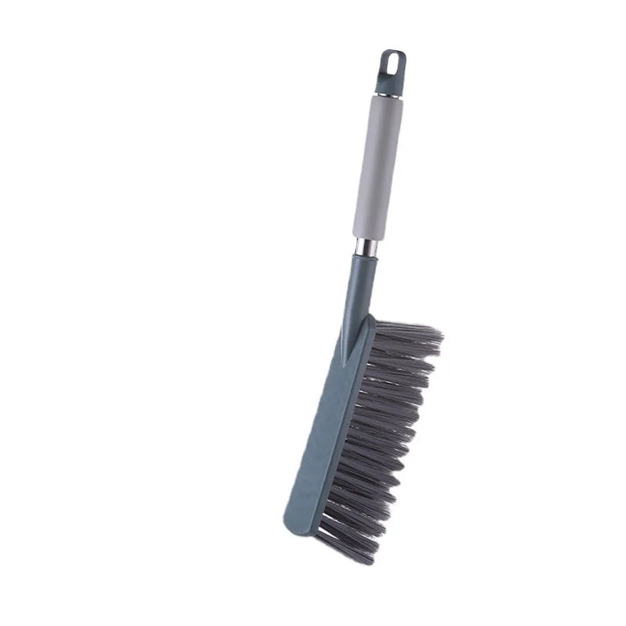 Soft bed cleaning brush with stainless steel handle