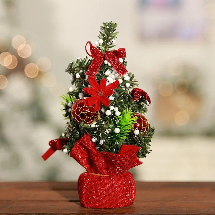 Gorgeous mini Christmas trees for holiday decorations and festive events