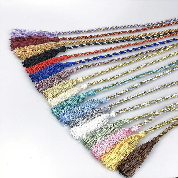 Tassel curtain straps