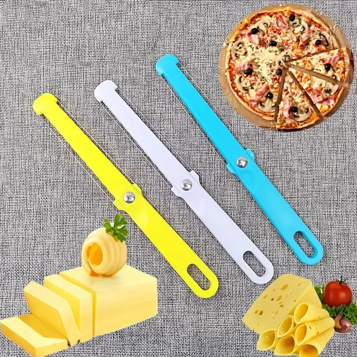 Multi Purpose Plastic Cheese and Butter Knife