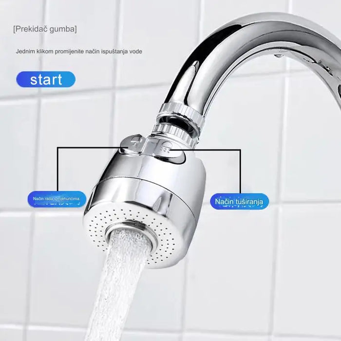 Kitchen faucet extender