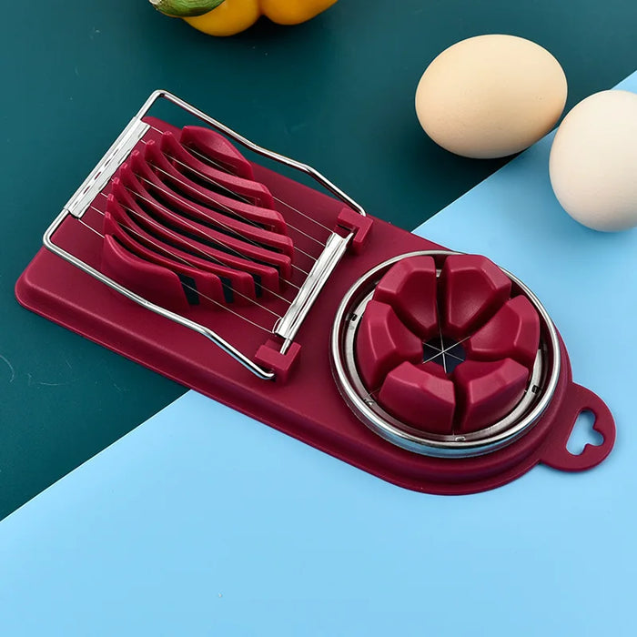 Home Stainless Steel Egg Slicer