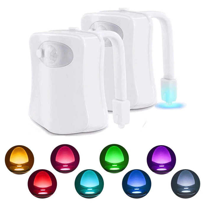 LED Toilet Seat Light with Auto Motion Detection for Night-time Convenience