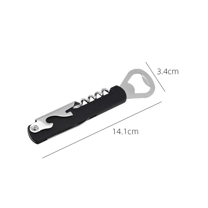 Stainless Steel Wine Bottle Opener Household Portable Multifunctional Bottle Opener