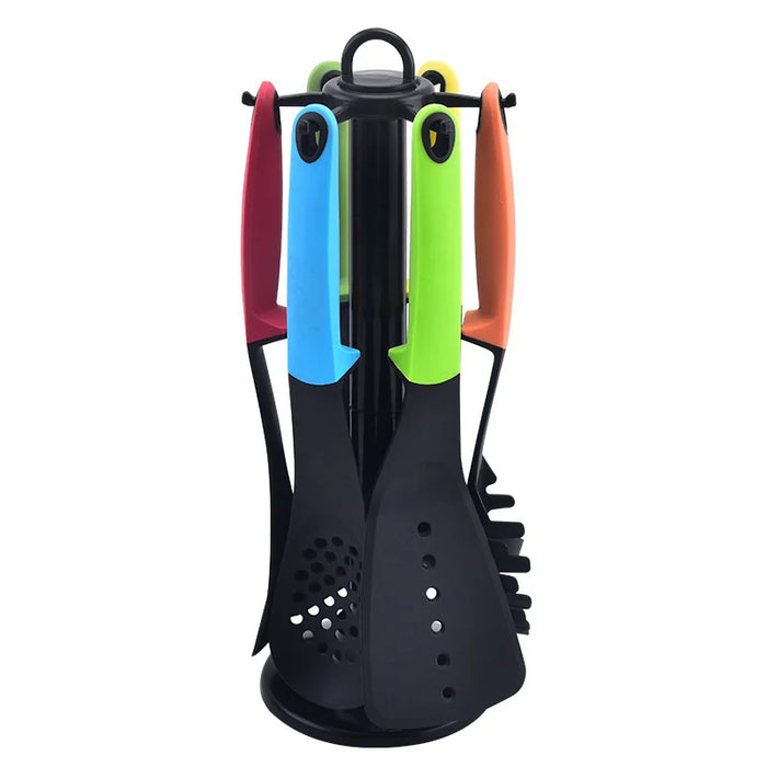 Color cooking tool set with