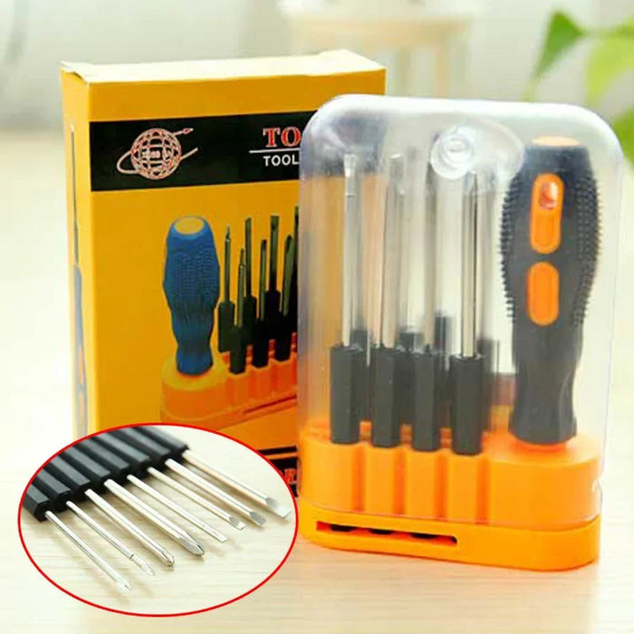 Professional 9-in-1 screwdriver tool set for computer repair and emergency response