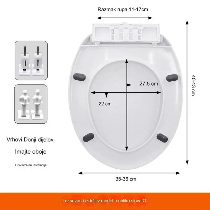 Toilet Lid, Thickened Toilet Seat