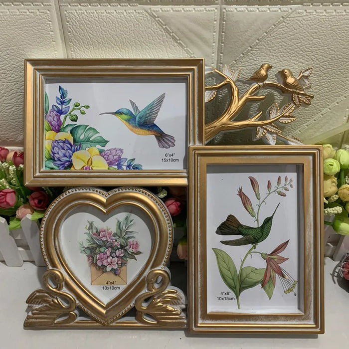 Decorative photo frame, simple and elegant photo stand