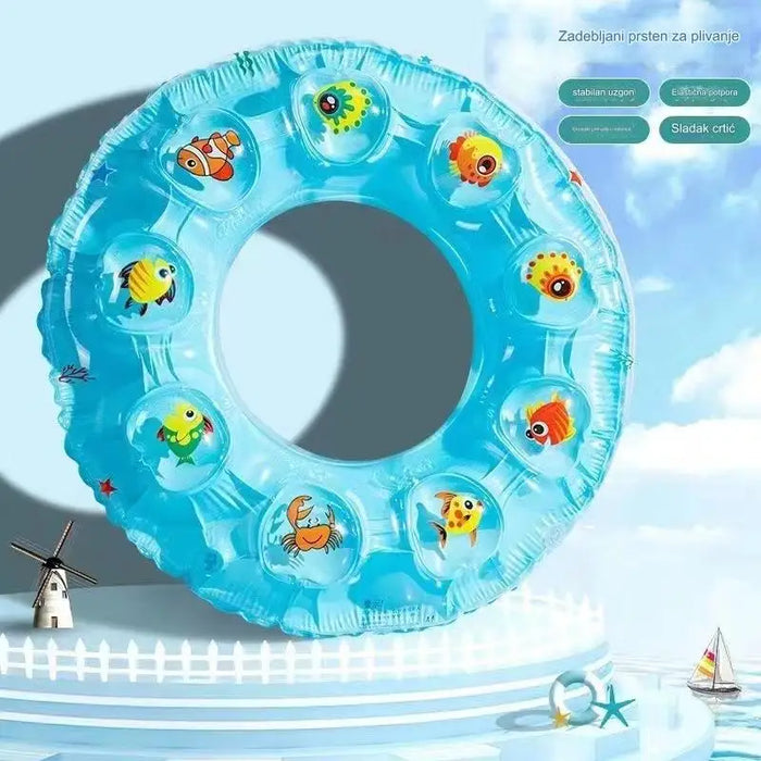 Bubble Swim Ring for Kids, Thickened and Safe