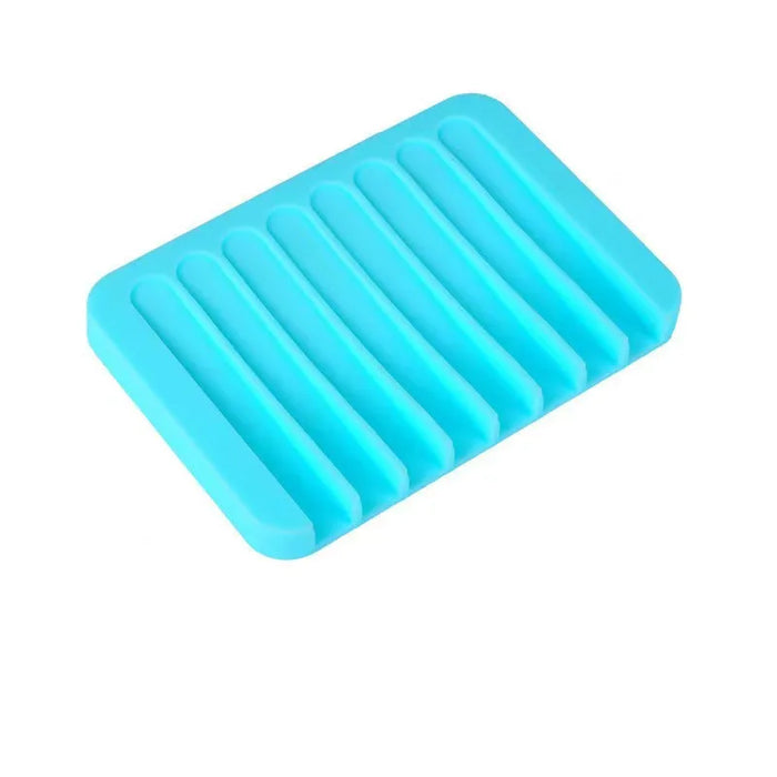 Silicone soap box creative non-punching