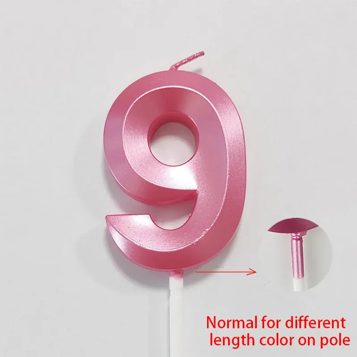 Number Birthday Candles Baking Cakes Decorating Party Supplies