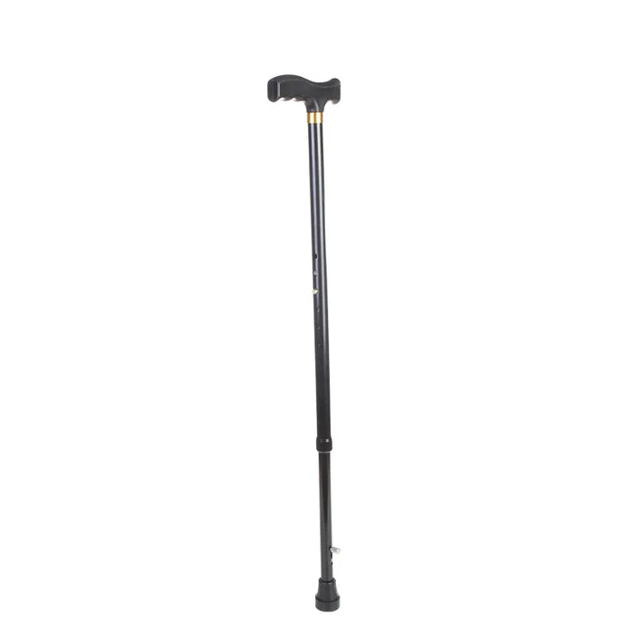 Adjustable Walking Stick for Outdoor Hiking Aluminum Lightweight Non-slip Handle Cane