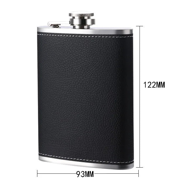 Travel Stainless Steel Rod Set with Flask and Funnel