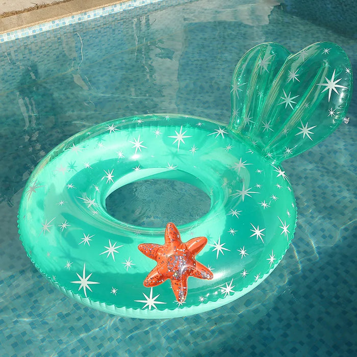 Adult thickened mermaid swimming ring